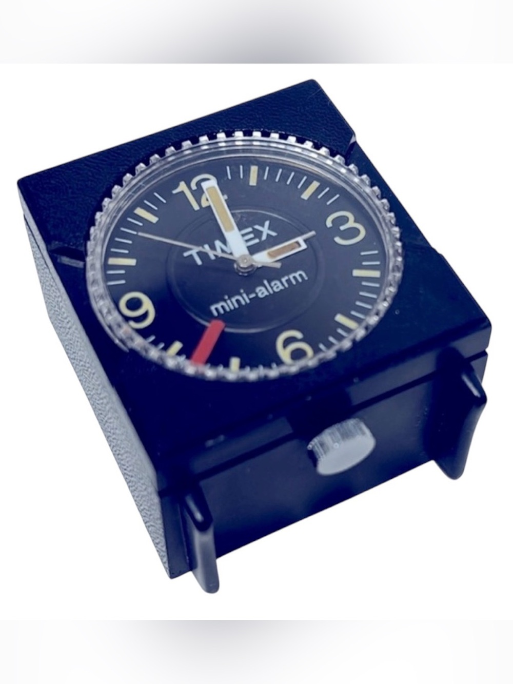 Timex | RARE Black Mini-Alarm | Mini Furniture | Collectors Piece | Clock Travel
